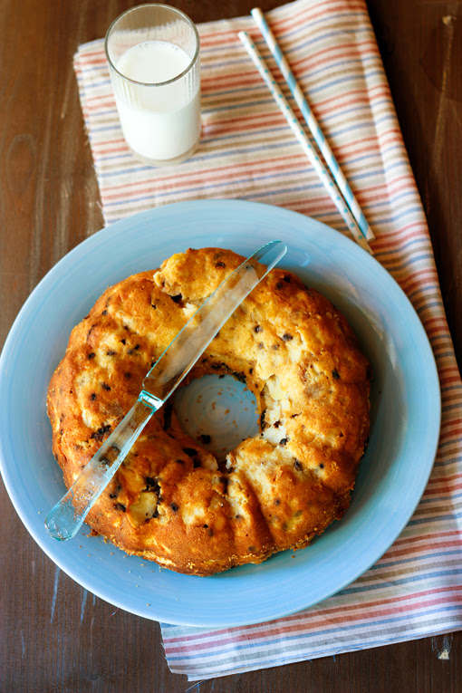 torta di pane vecchio e mele