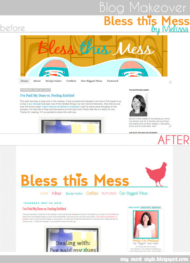BLOG MAKEOVER BlessThisMess