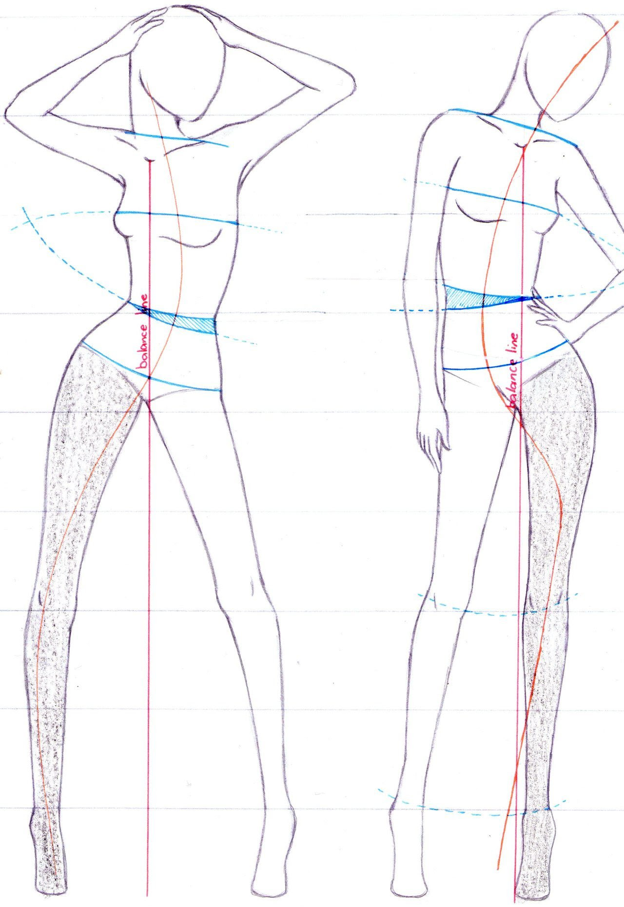 drawing the figure in motion