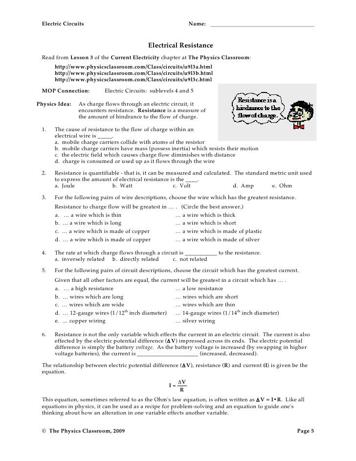 32 Physics Classroom Worksheet Answers - Notutahituq Worksheet Information