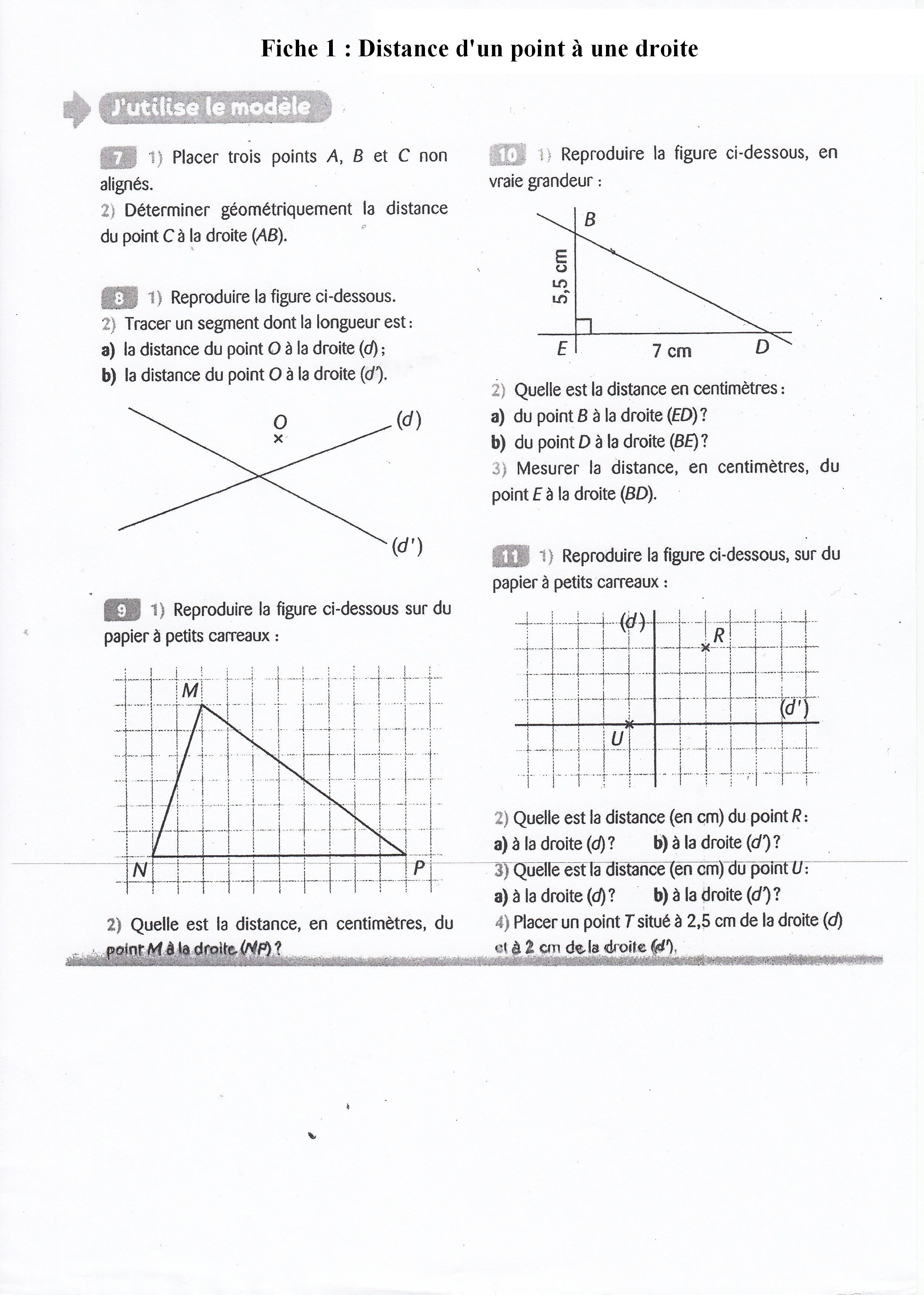 Exercice De Géométrie 6ème A Imprimer Les Angles Maths 6ème