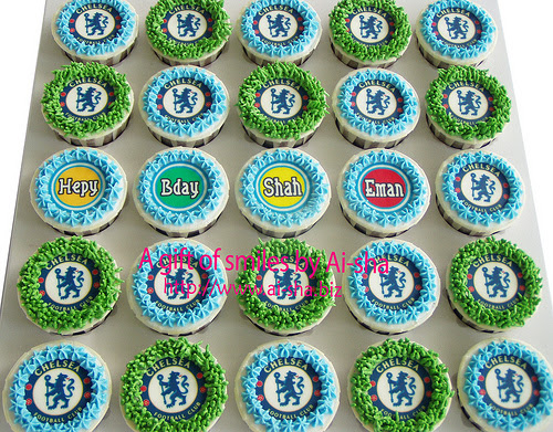 Birthday Cupcakes Edible Image Chelsea