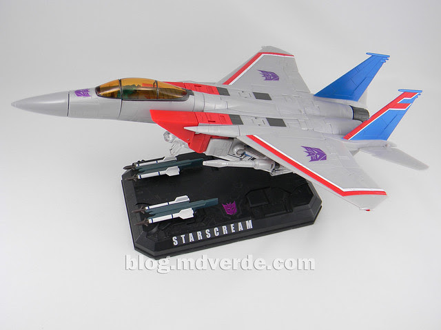 Transformers Starscream Masterpiece MP-11 - modo alterno