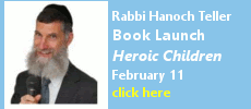 Rabbi Hanoch Teller Book Launch event