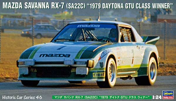 Hasegawa 1/24 MAZDA SAVANNA RX-7 (SA22C) '1979 DAYTONA GTU CLASS WINNER' (HC46) English Color Guide & Paint Conversion Chart