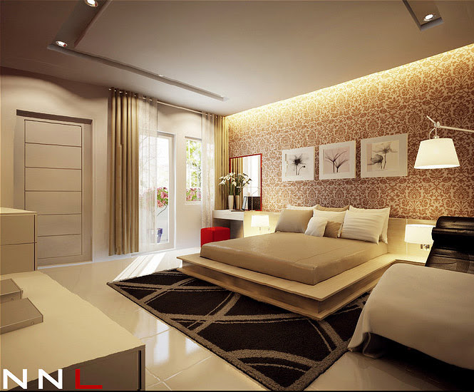 Home Design Inside Bedroom