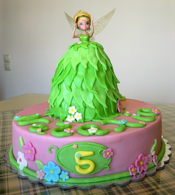 tinkerbell birthday cake Photo