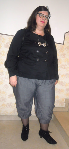 Black and grey... with glasses