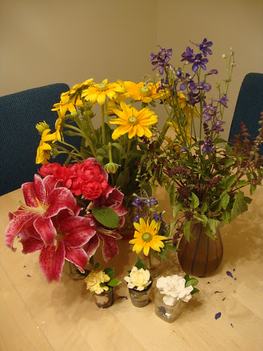 assortment of flowers