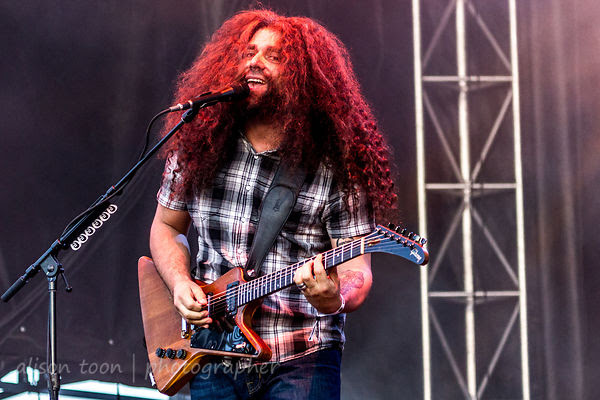 Claudio Sanchez, vocals and guitar, Coheed and Cambria