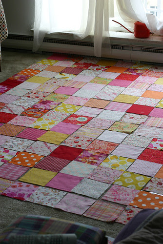 Colors Patchwork Quilt Tutorial - In Color Order
