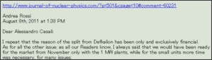 http://pesn.com/2011/08/09/9501890_Rossi_Gives_Reason_for_Split_from_Defkalion/