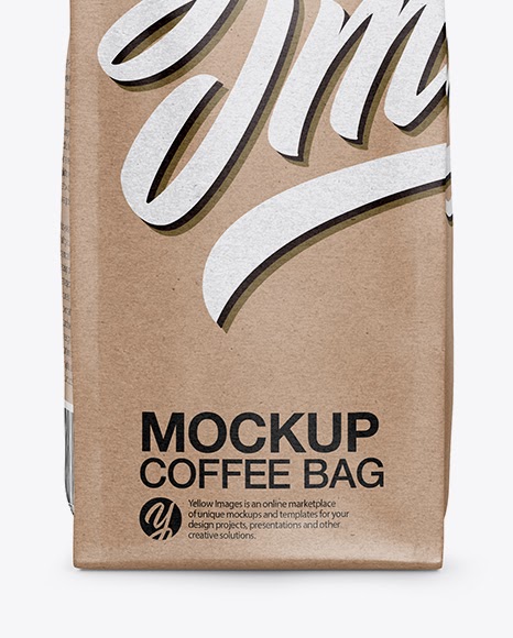Download Free Mockup Coffee Bag Template SVG Cut Files