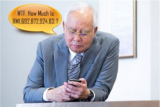 Najib Razak - IRB Inland Revenue Board - Owe Taxes RM1.69 Billion - WTF