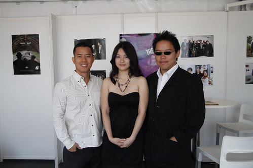 Ming Jin, Fooi Mun and me before press conference