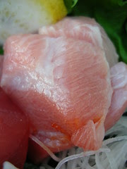 fatty tuna sashimi