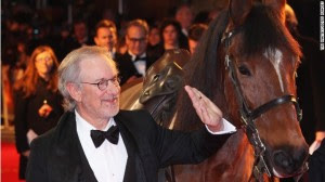 Steven Spielberg, director of Oscar-nominated film "Warhorse" paid tribute to Warrior.