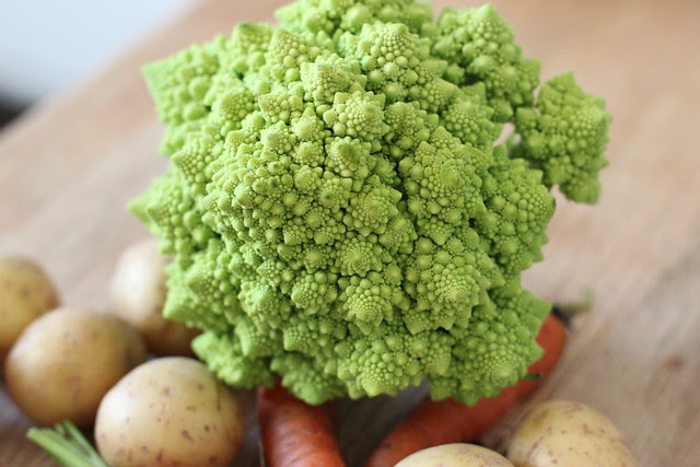 Romanesco Broccoli & Roasted Vegetables