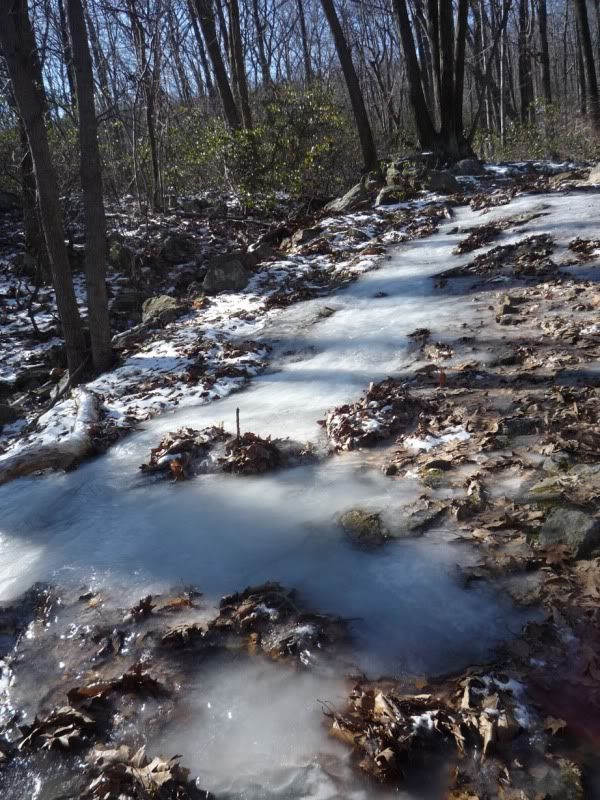 frozen path