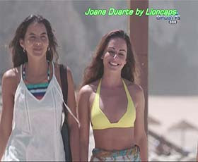 Joana Duarte sensual na novela Vidas Opostas