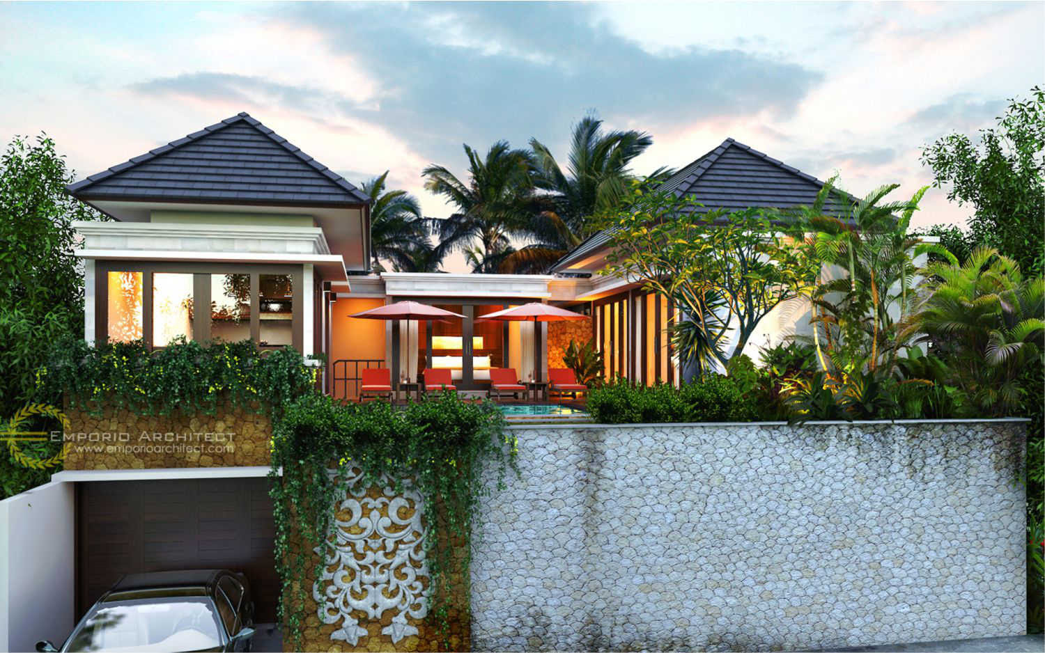 Download Model Rumah  Villa  Mewah Terbaru Grosir Desain