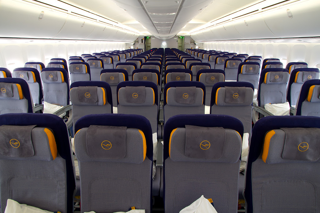 Lufthansa 747 8 Business Class Seat Map Minimalist