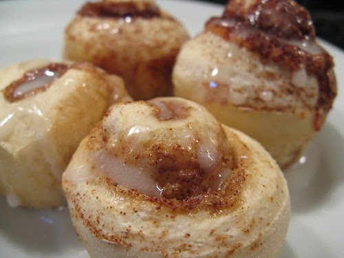 Mini cinnamon rolls