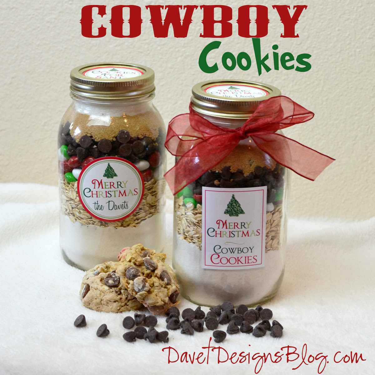 Craft ideas and more from Davet Designs: 8th Day of Christmas in a Jar ...