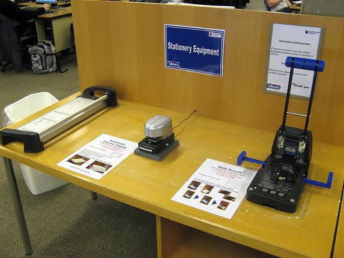 Loughborough University Library Stationery Equipment