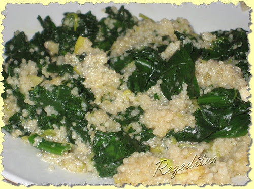 COUS-COUS DE ESPINACAS
