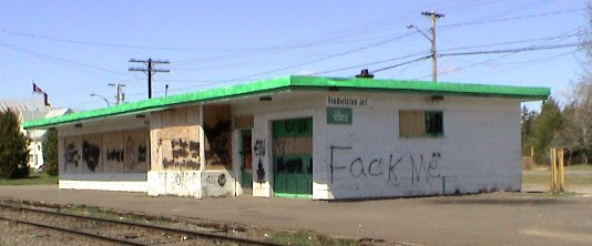 Fredericton Junction train station, 2006