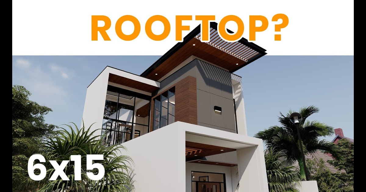 42 Desain Rumah Minimalis 2 Lantai Dengan Rooftop Konsep Spesial