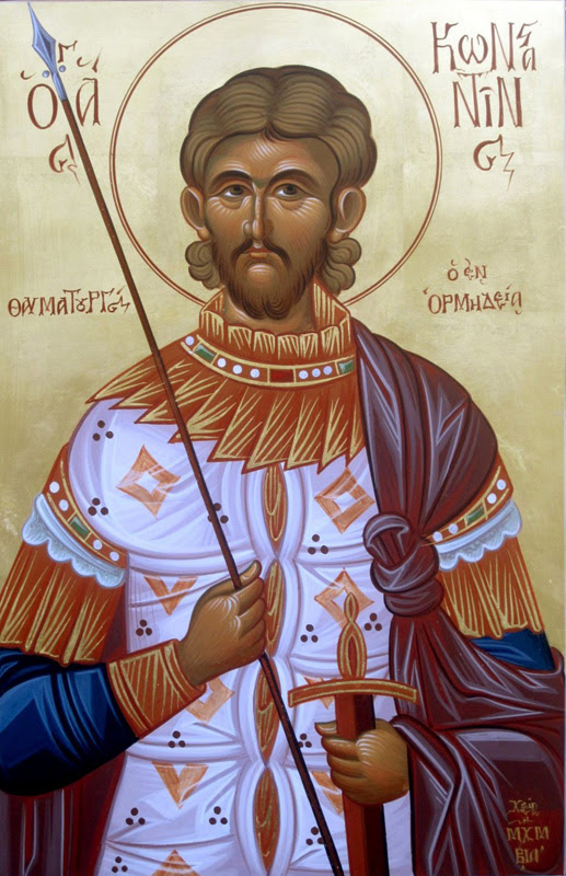 IMG ST. CONSTANTINE of Cyprus, Constantine of Allemagne, Wonderworker,