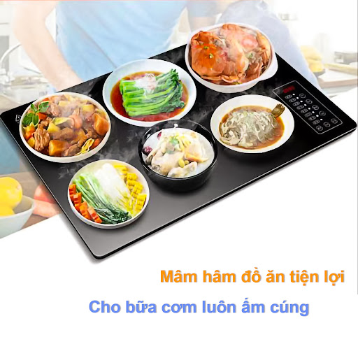 Mâm Điện Hình Chữ Hâm Nóng Thức Ăn Giữ Nhiệt Đa Năng (cảm ứng) - KK0464 |  thoitrangxitin.com