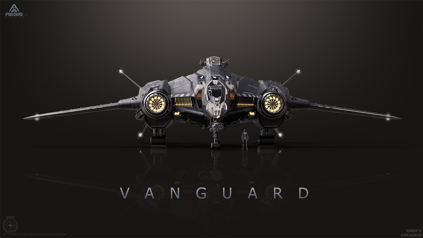 Concept Ships Vanguard From Star Citizen