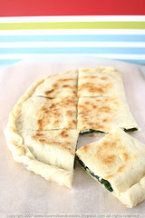 Turkish Gozleme- Spinach and Feta