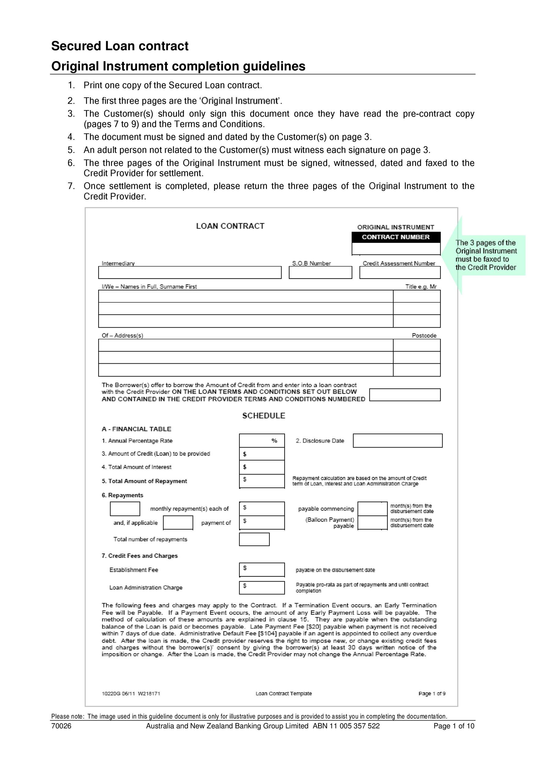 Free Printable Contract For Taking Over Car Payments