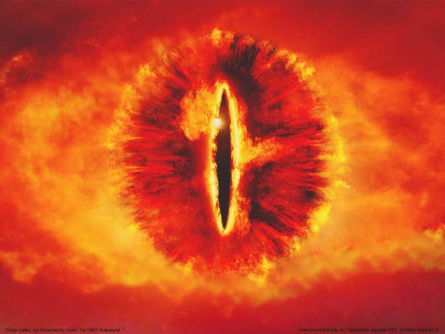Sauron no tiene nada que ver con esta historia, pero ya que hablamos de ojos...