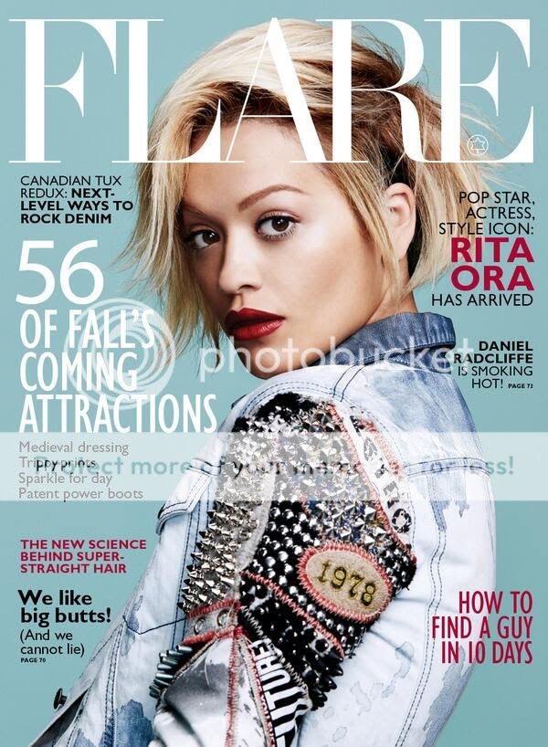 Snapshots: Rita Ora covers 'Flare' magazine...