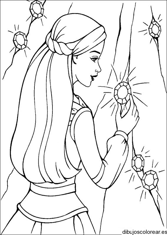 Princesas Bailarinas Barbie Dibujos Para Colorear - Crafts DIY and