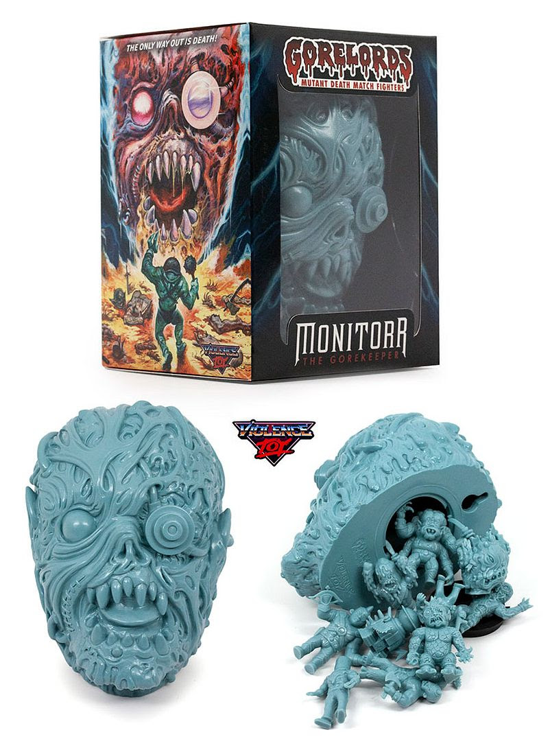 New from Violence Toy: Monitorr the Gorekeeper Bluish Gray Set + Blanks Sale New from Violence Toy: Monitorr the Gorekeeper Bluish Gray Set + Blanks Sale