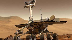 PHOTO: NASA Mars rovers Spirit and Opportunity have been exploring regions on opposite sides of Mars since January 2004.