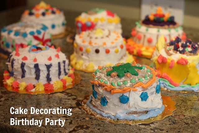 Cake Decorating Party