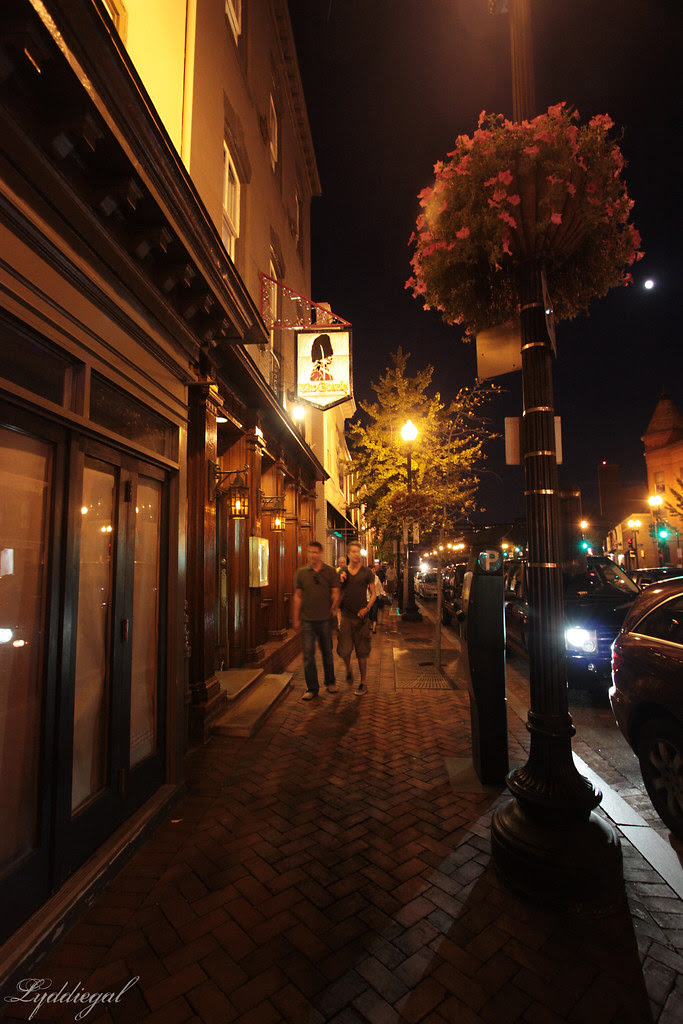 Georgetown at night