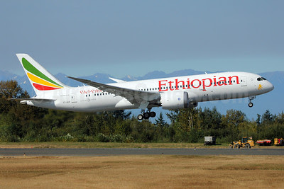 Ethiopian Airlines Boeing 787-8 Dreamliner ET-AOR (msn 34746) PAE (Nick Dean). Image: 909324.