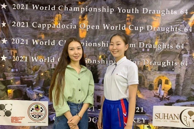 Тунаара и Сайыына выиграли командный чемпионат мира по шашкам -64!