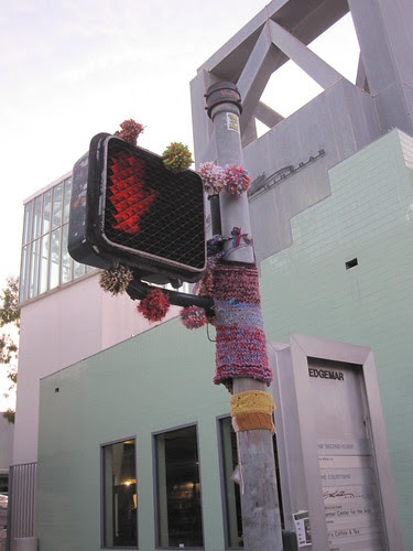 yarn bomb!