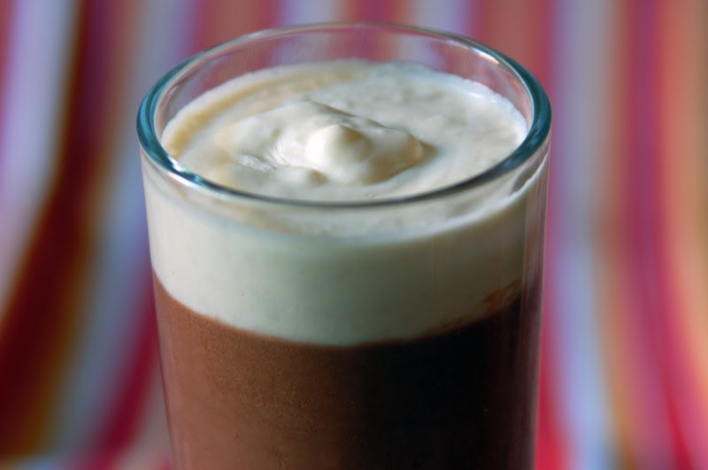 Chocolate Mousse with Frothy Coffee Milkshake© by haalo