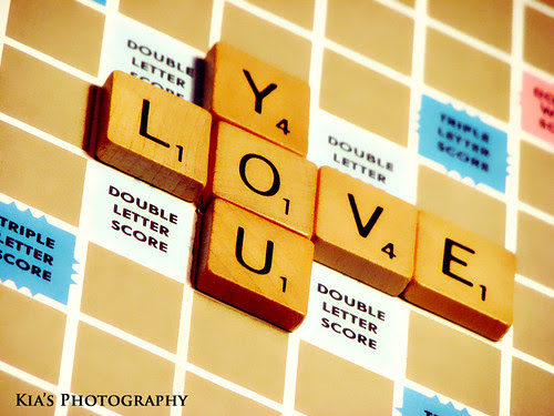 Scrabble Love you