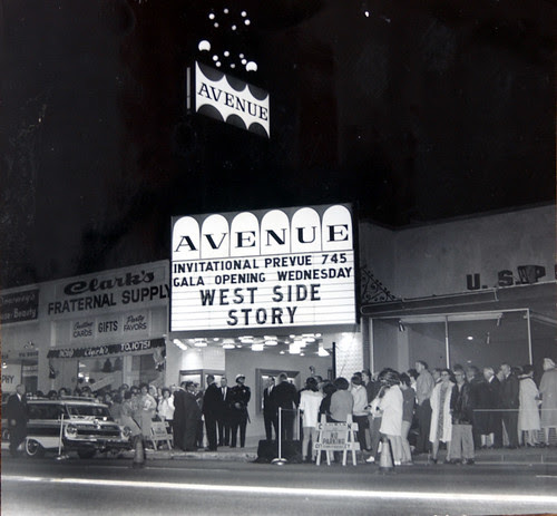 Avenue Theater Downey Ave. between Second and Third St.  1960's